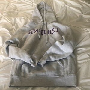 gray Amherst hoodie